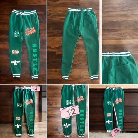 Public Supply Athletic wear l Green Hustle Sweatpants l Drawstring l M l EUC - Picture 12 of 15